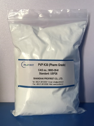 Pvp k30 use in tablets